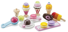 Is og macarons - legemad i træ fra New Classic Toys