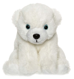 Isbjørn bamse fra Teddykompaniet