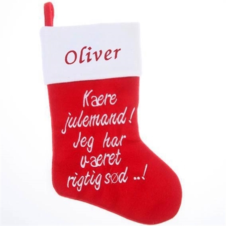 Jeg har været rigtig sød julesok 