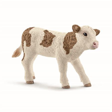 Simmental kalv fra Schleich 