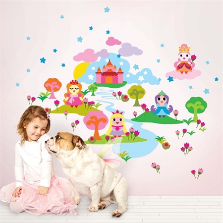 Wallstickers - Prinsesseby fra WALLIES