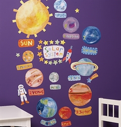 Wallstickers - By med veje fra WALLIES